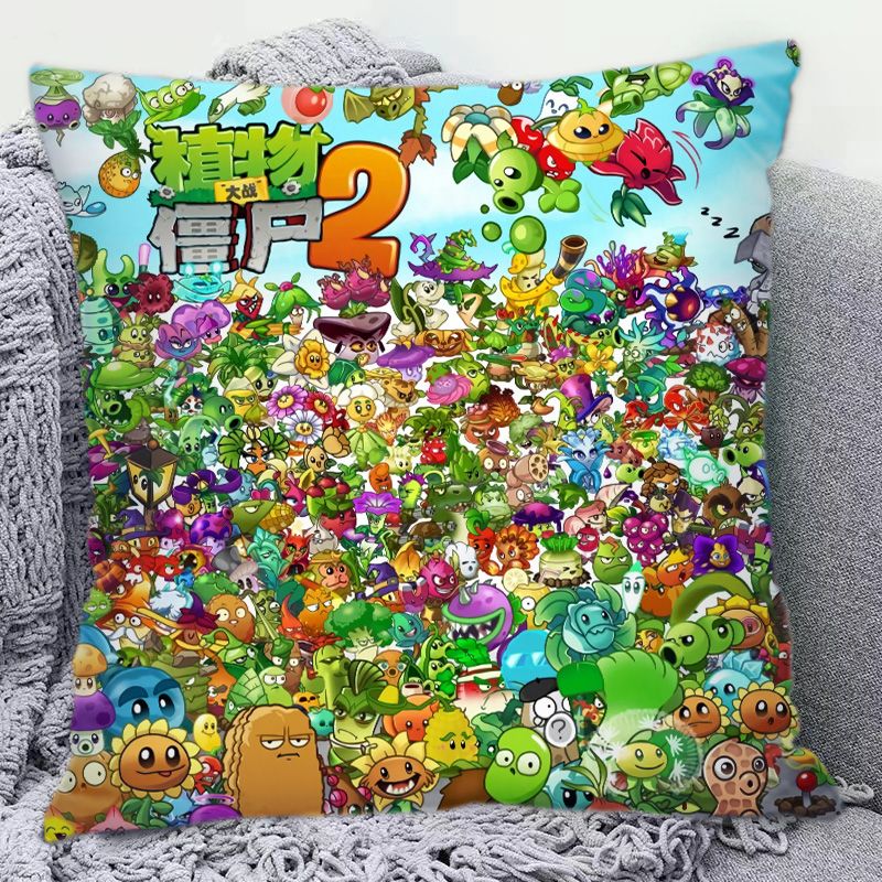 Home Decor Sofa - Bitkiler Vs. Zombiler Sevimli Karikatür Çift