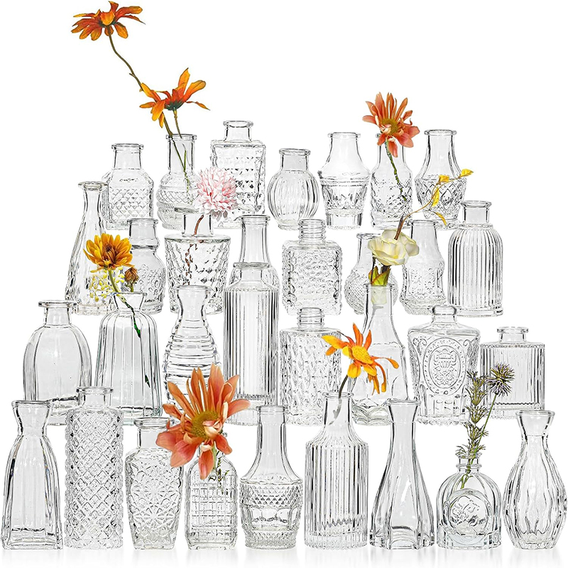 Glass Vase Nordic - Düğün, Oturma Odası, Yemek Masası Dekoru
