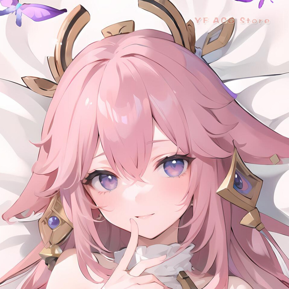 Home Decor Games - Genshin Impact Yae Miko Dakimakura Kapak