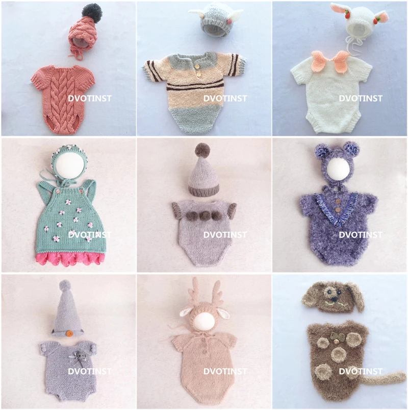 Yarn Home Decor - Yenidoğan Bebek Fotoğraf Sahne Tığ Örgü