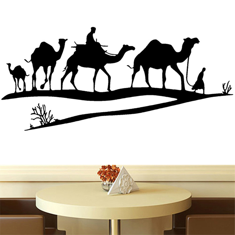 Home Decor Vinyl Flooring - Deve duvar çıkartmaları tarafından çöl-vinil duvar