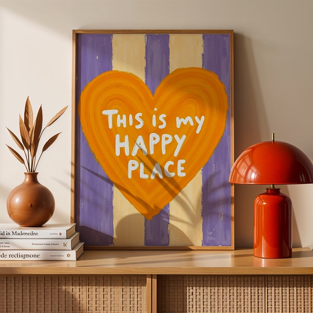 Home Decor Foto - Modern, Retro bu benim mutlu yeri