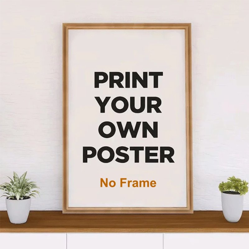 Home Decor Foto - 1 adet Özelleştirilmiş Portre Manzara Poster