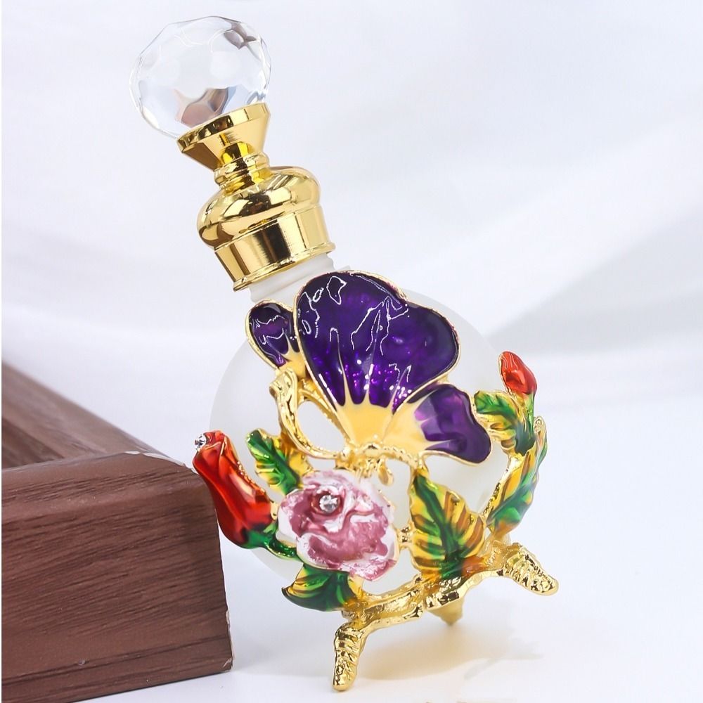 Home Decor Dubai - Metal 25ml Şişe Vintage Boş Uçucu