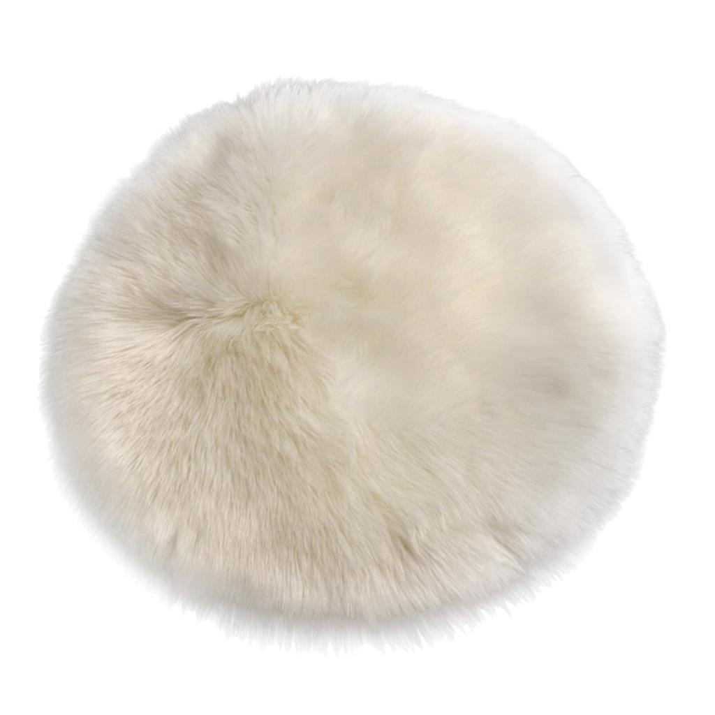 Cowhide Rug Faux - Lüks sahte kürk koyun postu kilim,