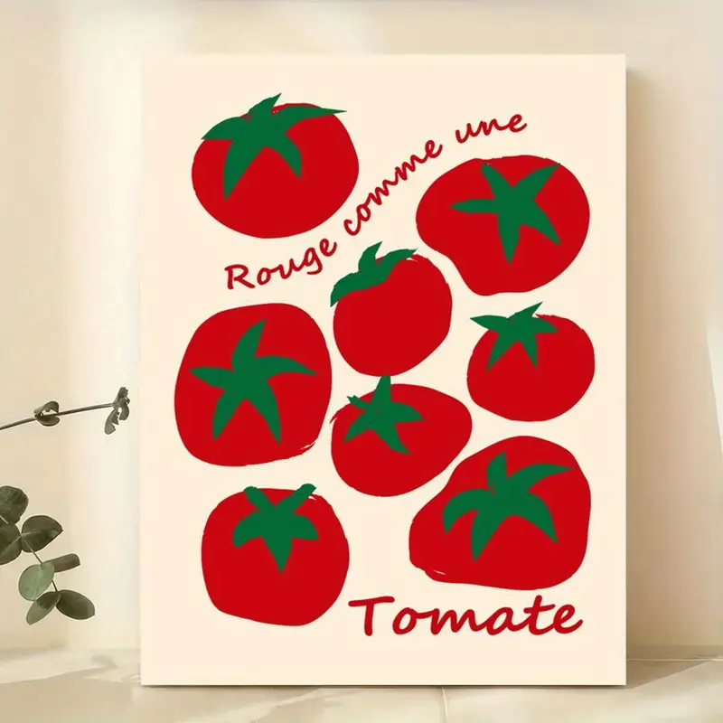 Modern Renkli Kırmızı Domates  - Home Decor Foto incelemesi ve fiyatı