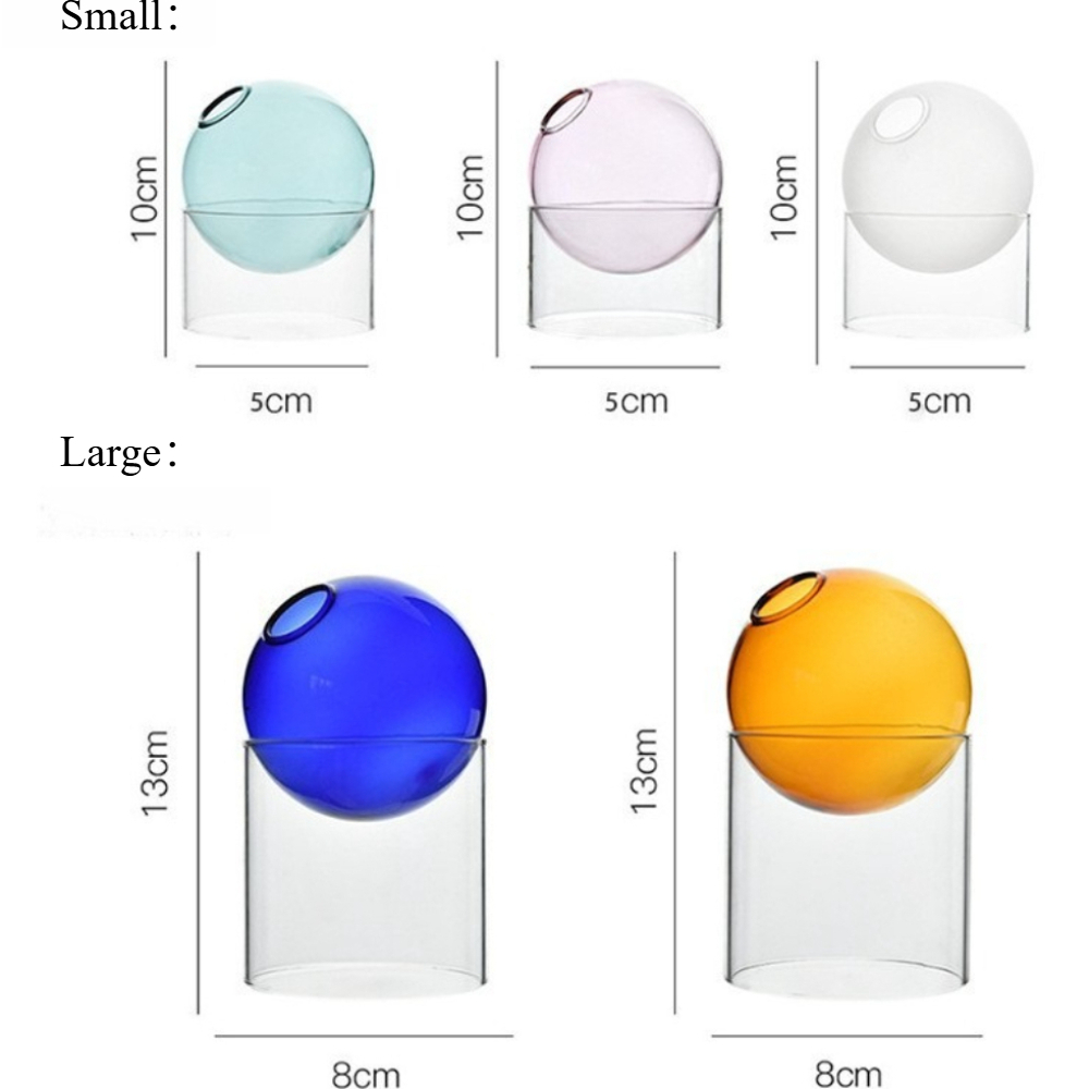 İskandinav Renkli Cam Vazo Yuv - Glass Vase Nordic incelemesi ve fiyatı