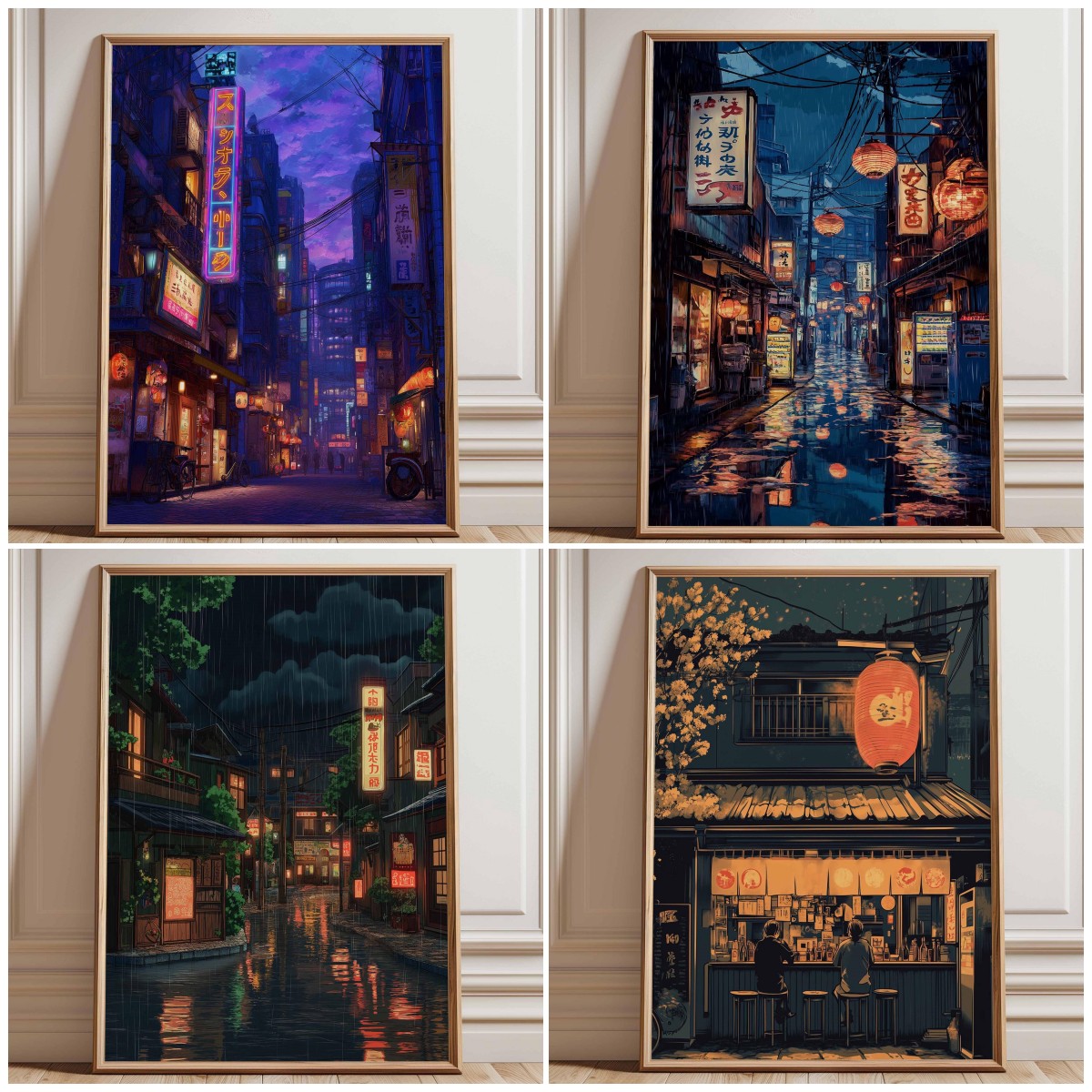 Neon Tokyo Sokak Posteri Baskı - Home Decor Tokyo incelemesi ve fiyatı