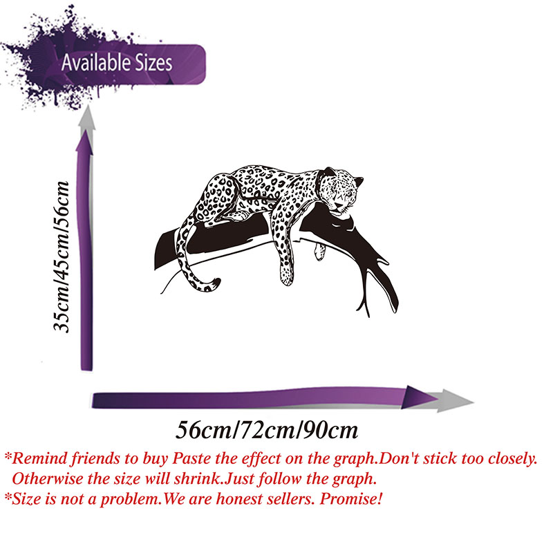 Karikatür Leopar Bir Ağacı Duv - Home Decor Vinyl Flooring incelemesi ve fiyatı