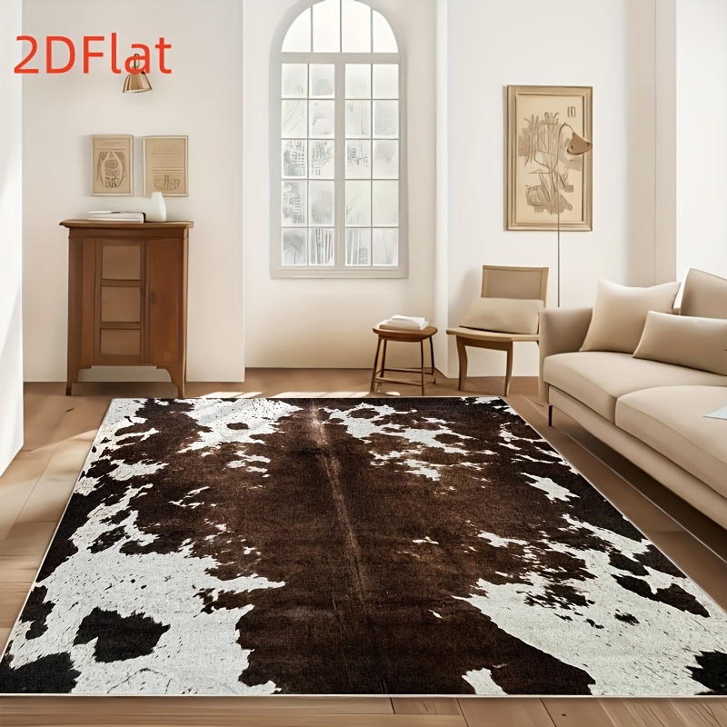 2D Düz Sığır Derisi Baskılı Fl - Cowhide Rug Faux incelemesi ve fiyatı