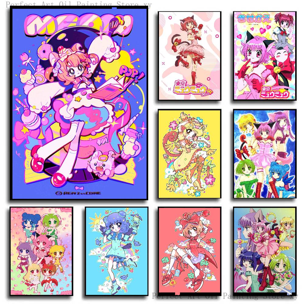 Anime Tokyo Mew Mew Posterleri - Home Decor Tokyo incelemesi ve fiyatı