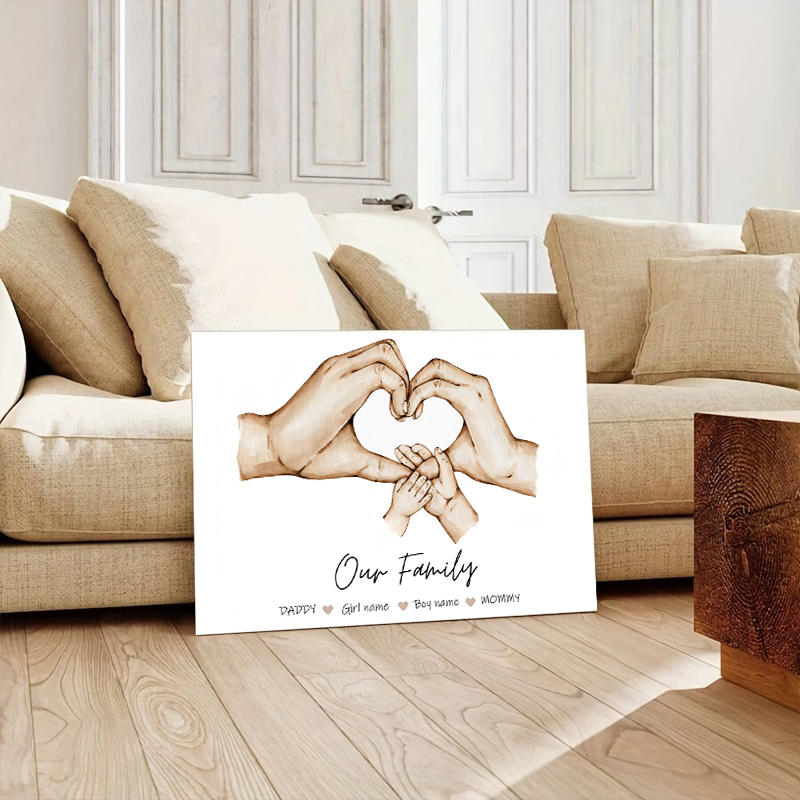 Kişiselleştirilmiş Özel Aile E - Home Decor Foto incelemesi ve fiyatı