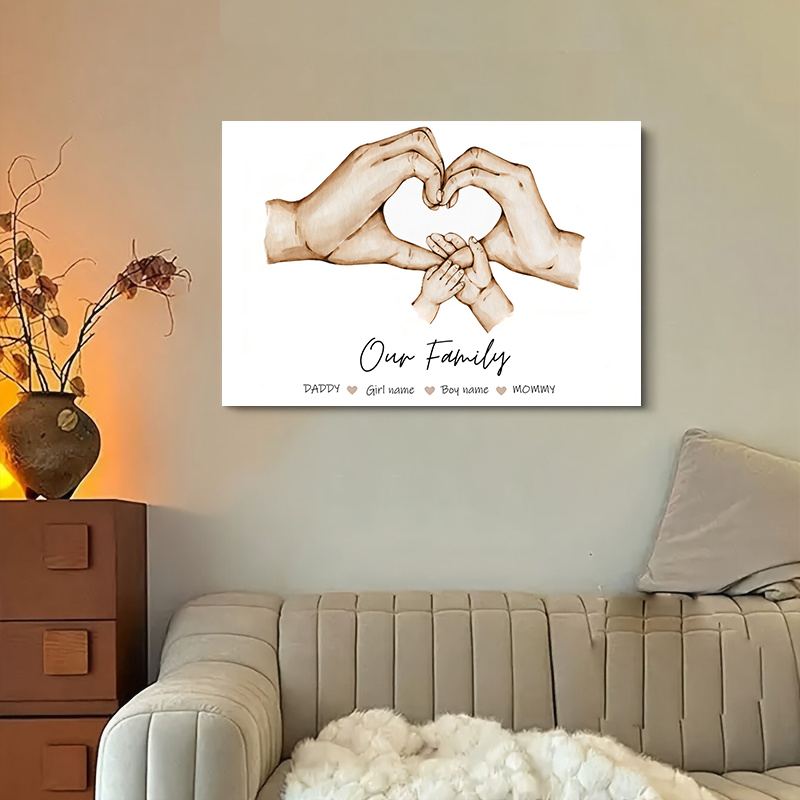 Kişiselleştirilmiş Özel Aile E - Home Decor Foto incelemesi ve fiyatı