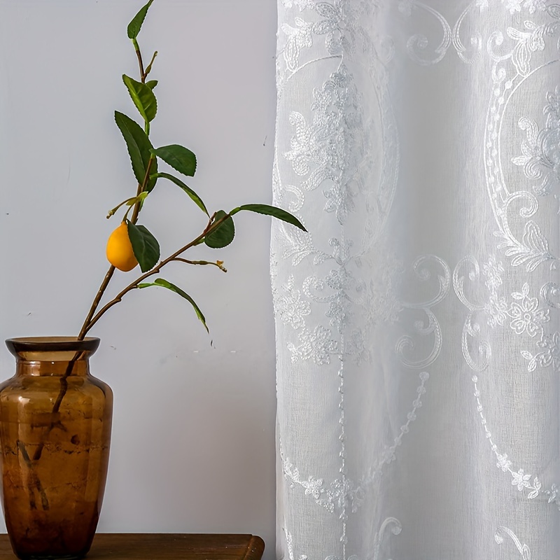 1 adet Beyaz İşlemeli Sırf Per - Yarn Home Decor incelemesi ve fiyatı