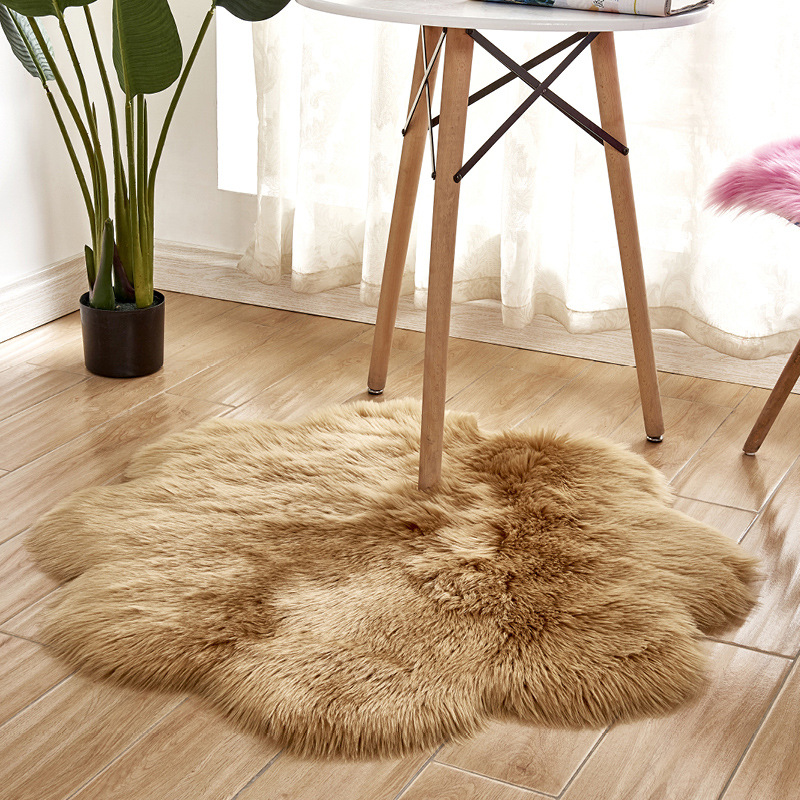 Erik Çiçeği Şekli Yumuşak Takl - Cowhide Rug Faux incelemesi ve fiyatı