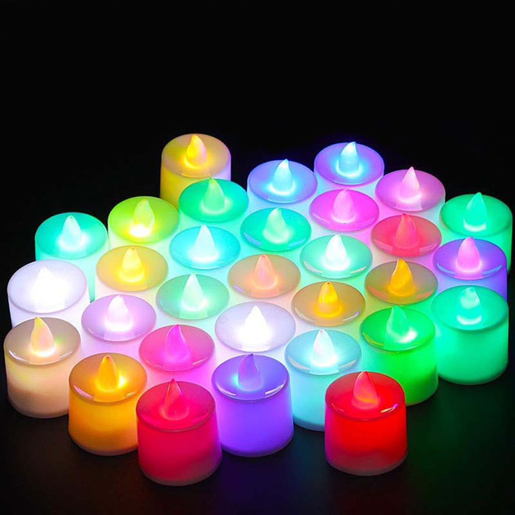 12 adet Mini LED Mum Işıkları, - Home Decor White incelemesi ve fiyatı
