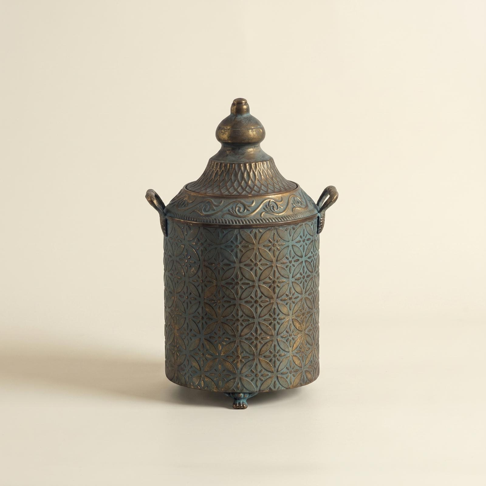 Patina Kaplamalı Metal Dekorat - Home Decor Vase incelemesi ve fiyatı