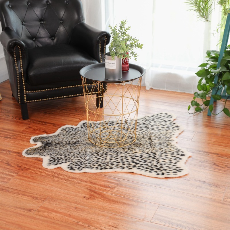 Leopar İnek Desenli Halı Suni  - Cowhide Rug Faux incelemesi ve fiyatı