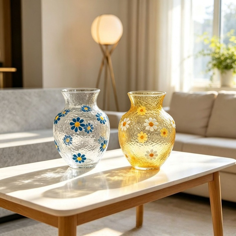Daisy Ev Dekorasyonu İskandina - Glass Vase Nordic incelemesi ve fiyatı