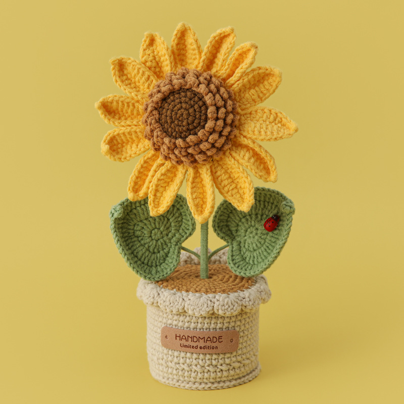 Yaratıcı Dokuma Büyük Ayçiçeği - Yarn Home Decor incelemesi ve fiyatı