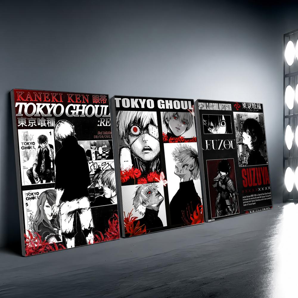 Anime T-tokyo Ghoul Poster Vin - Home Decor Tokyo incelemesi ve fiyatı