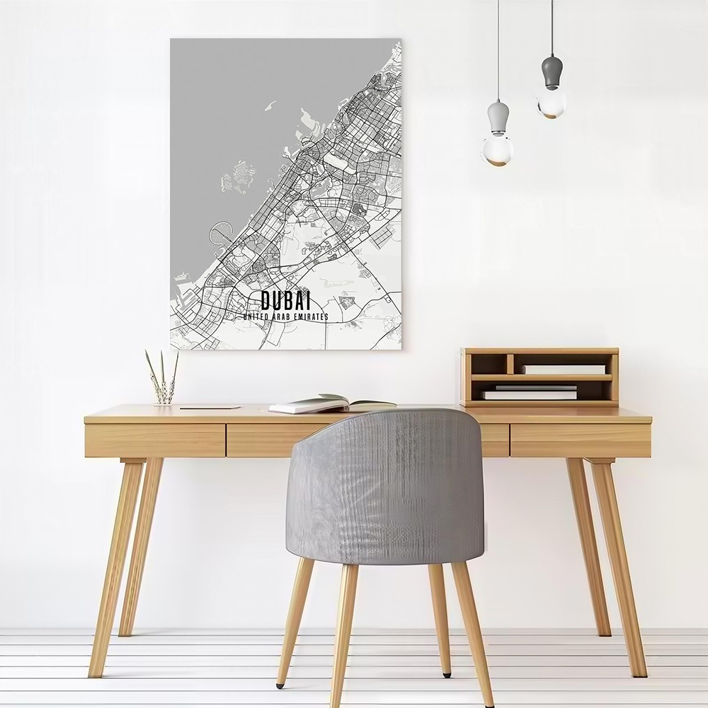 BAE Dubai Şehir Haritası Poste - Home Decor Dubai incelemesi ve fiyatı