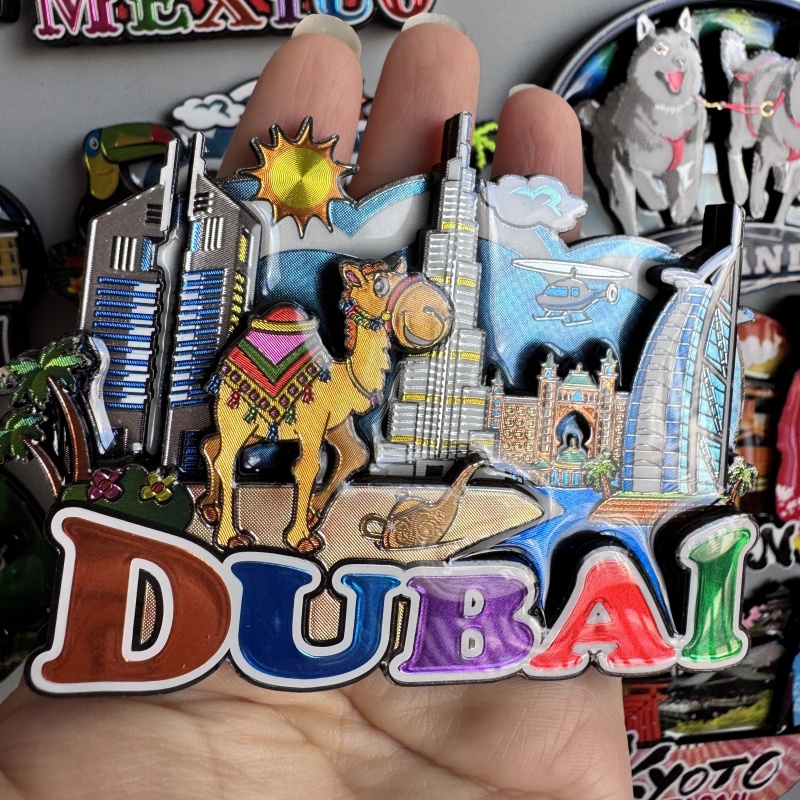Dubai turistik hediyelik buzdo - Home Decor Dubai incelemesi ve fiyatı