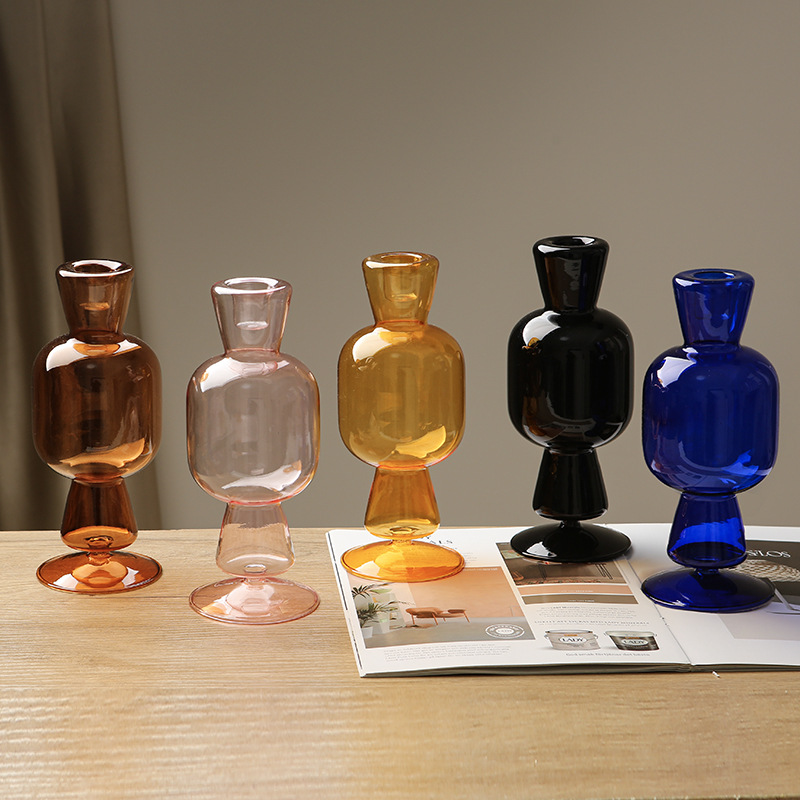 İskandinav çift amaçlı cam şam - Glass Vase Nordic incelemesi ve fiyatı