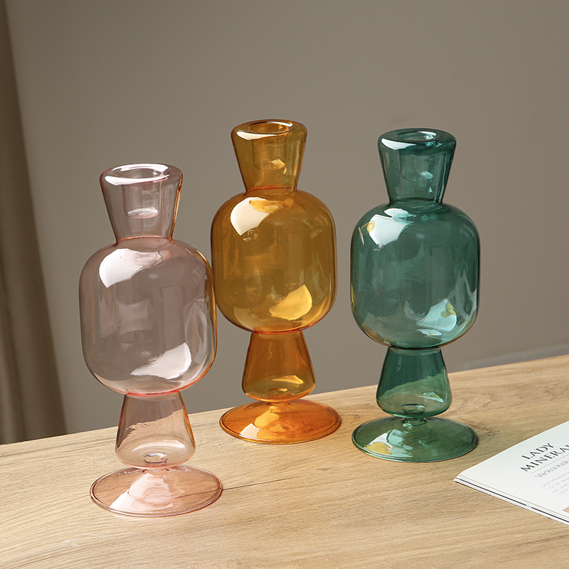 İskandinav çift amaçlı cam şam - Glass Vase Nordic incelemesi ve fiyatı