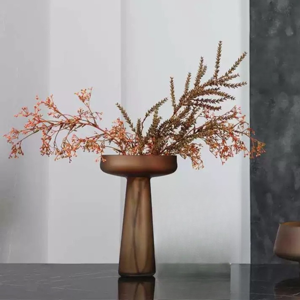 İskandinav Vintage Kahverengi  - Glass Vase Nordic incelemesi ve fiyatı