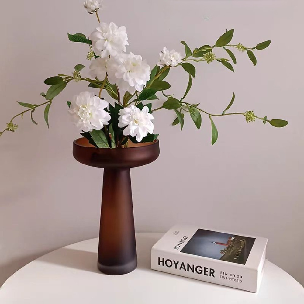 İskandinav Vintage Kahverengi  - Glass Vase Nordic incelemesi ve fiyatı