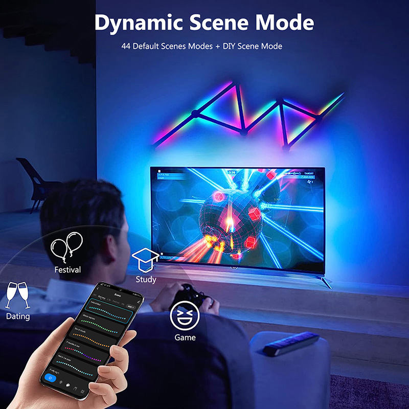 Akıllı RGB Duvar Lambası, Müzi - Home Decor Rustic incelemesi ve fiyatı