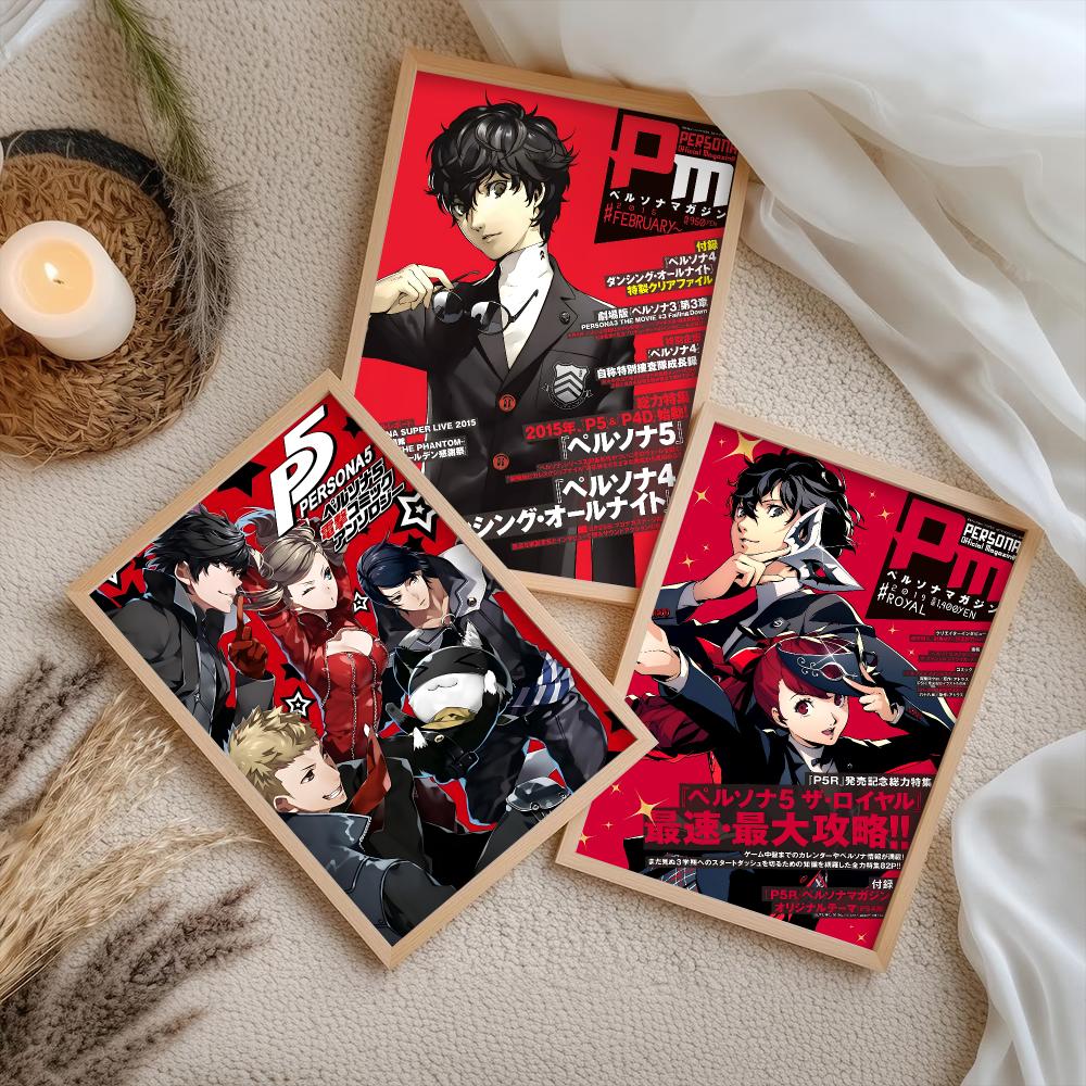 P-Persona 5 Oyun Posteri Çıkar - Home Decor Games incelemesi ve fiyatı