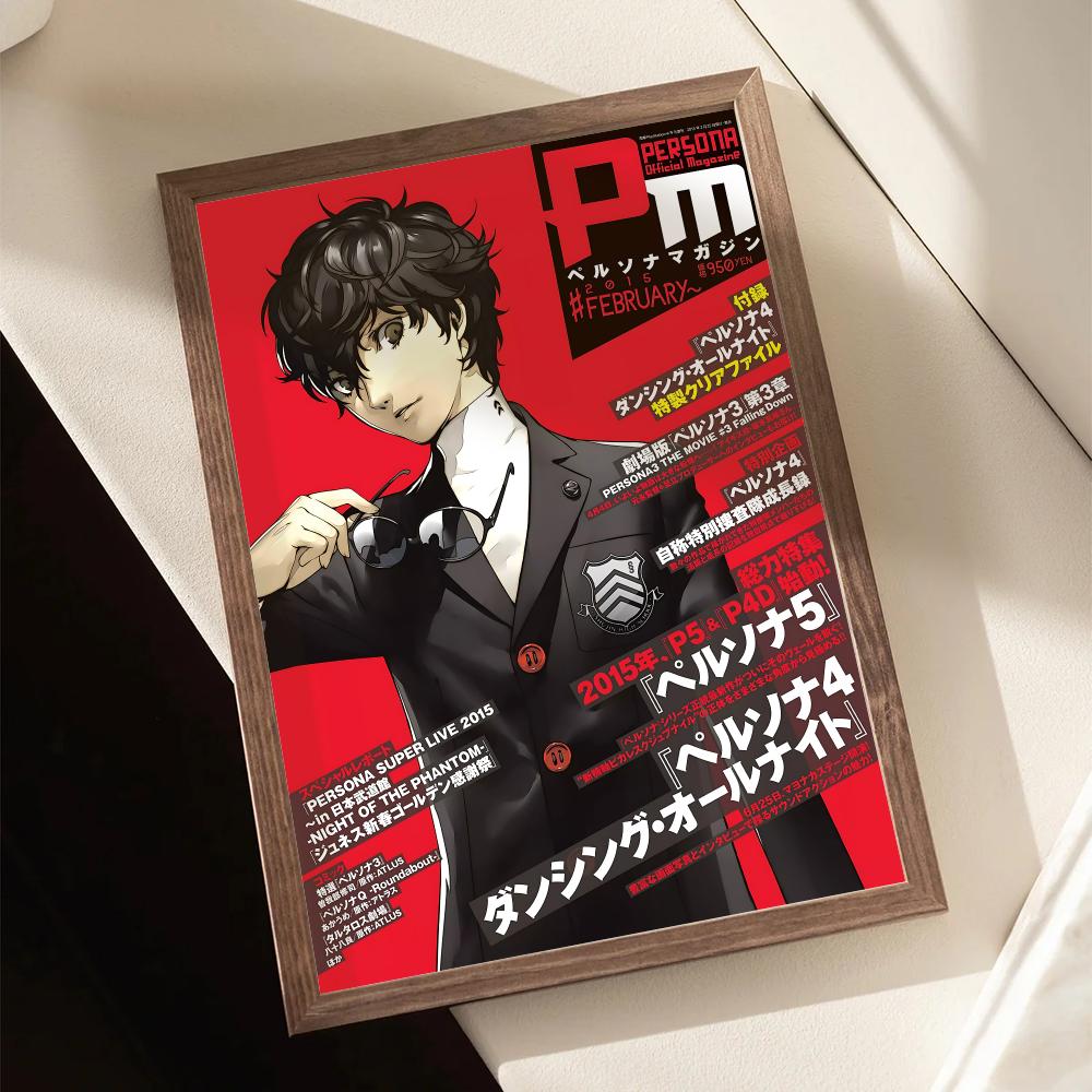 P-Persona 5 Oyun Posteri Çıkar - Home Decor Games incelemesi ve fiyatı