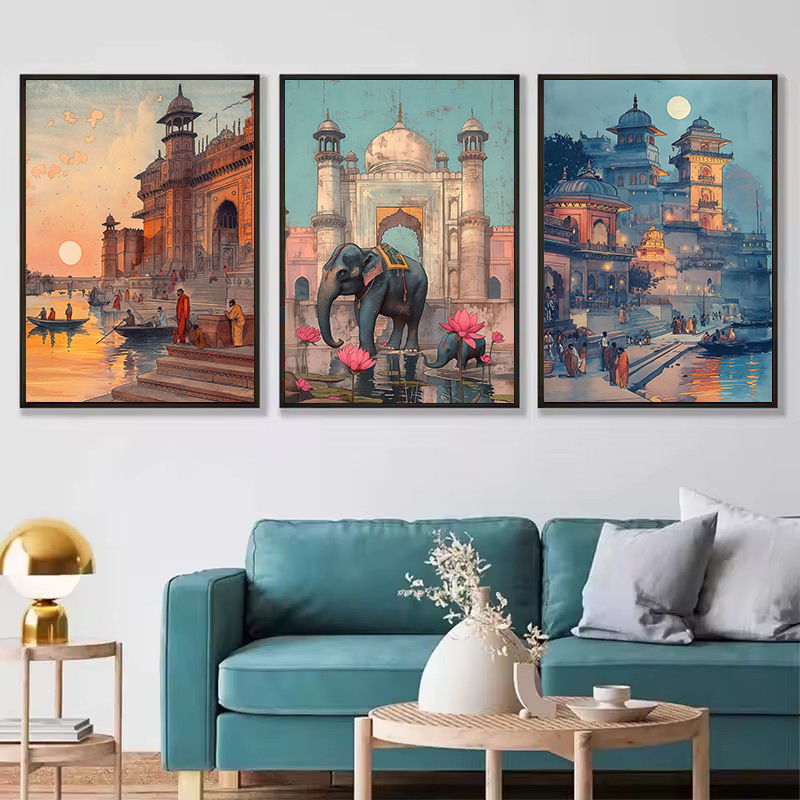 Vintage Antik Hindistan Oturma - Home Decor Varanasi incelemesi ve fiyatı