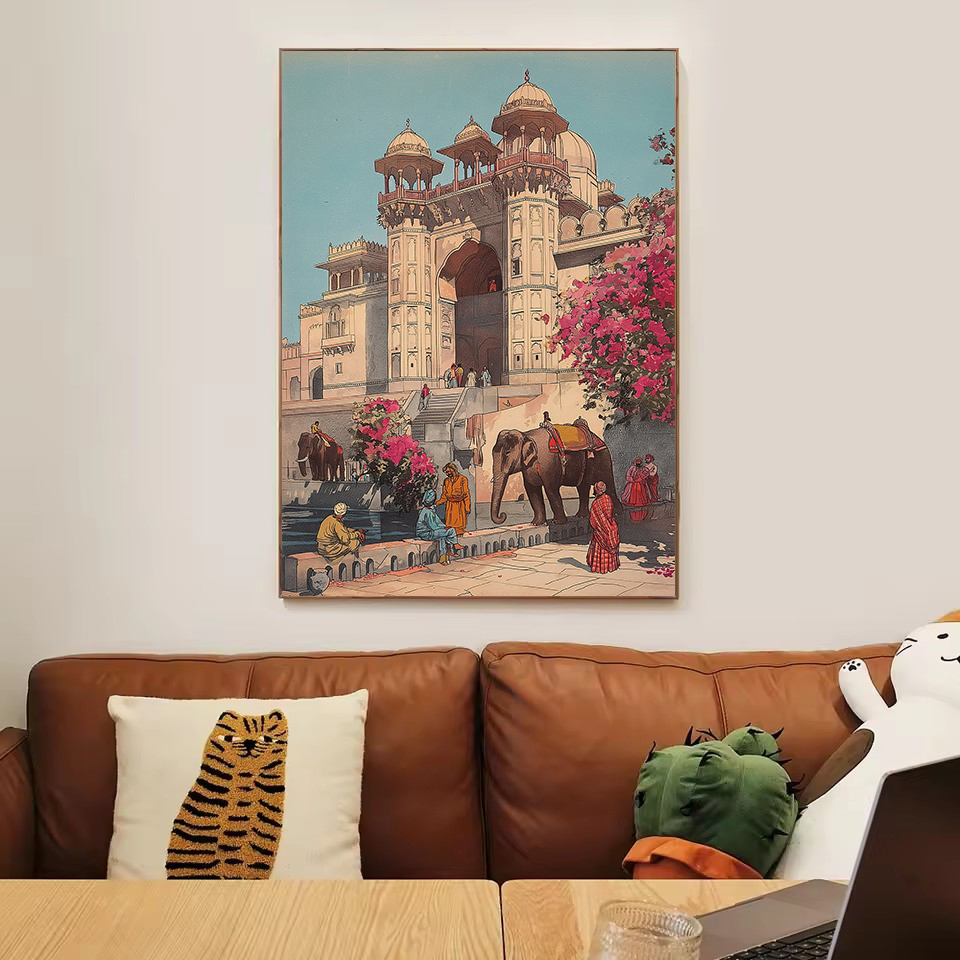 Vintage Antik Hindistan Oturma - Home Decor Varanasi incelemesi ve fiyatı