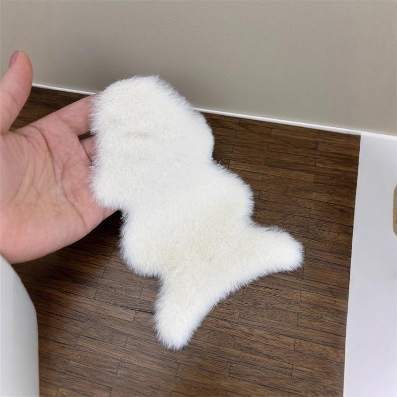 1/12 Dollhouse Taklit Koyun De - Cowhide Rug Faux incelemesi ve fiyatı