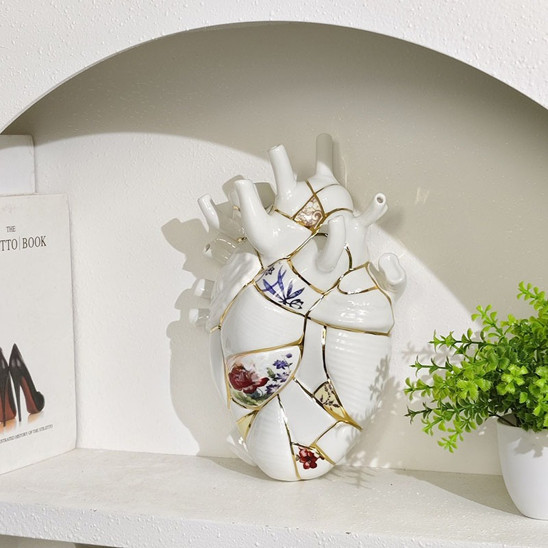 Kalp vazo Oturma odası şarap d - Home Decor Vase incelemesi ve fiyatı