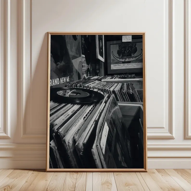 Modern Vinil Plak Mağazası Siy - Home Decor White incelemesi ve fiyatı