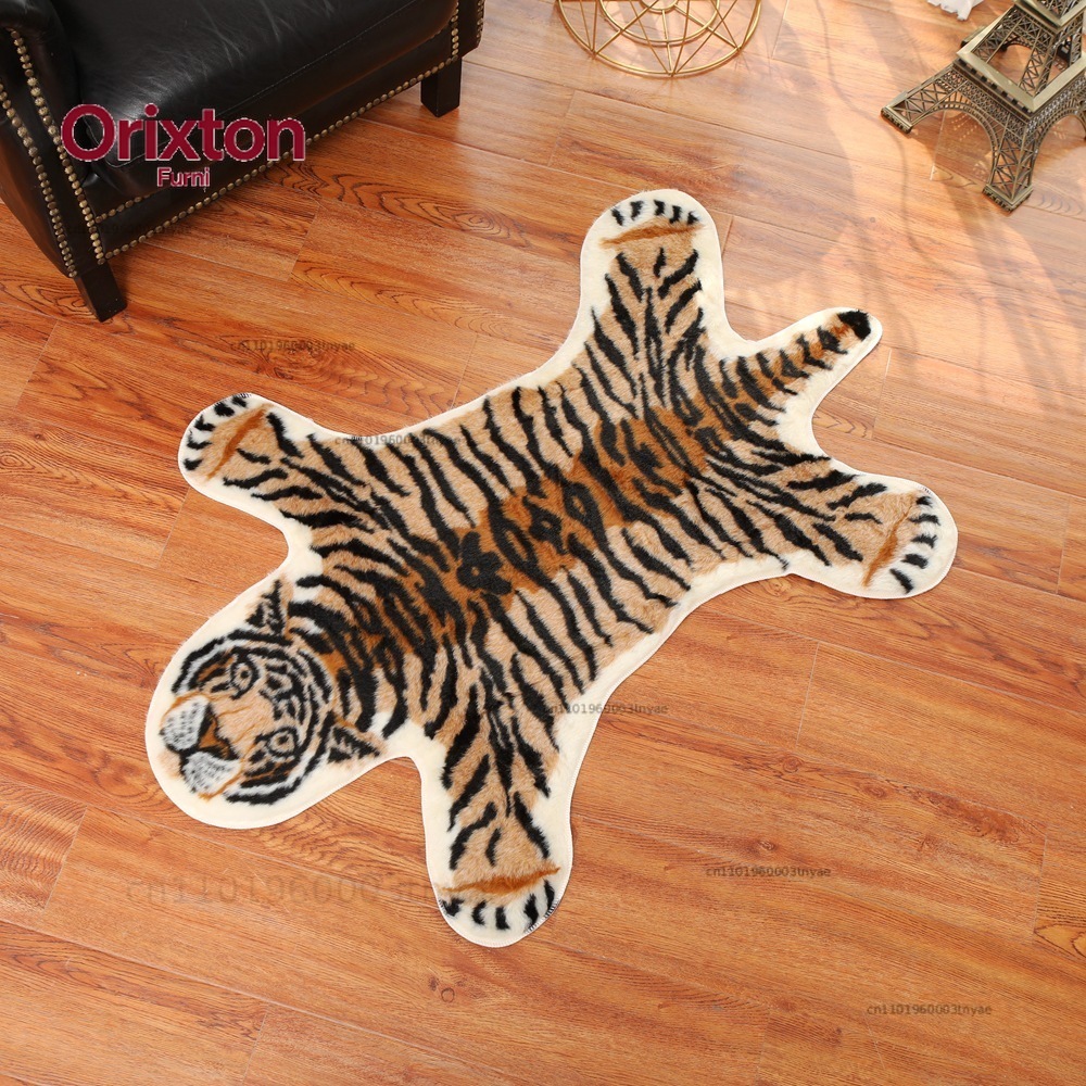 Kaplan Baskılı Halı İnek Leopa - Cowhide Rug Faux incelemesi ve fiyatı