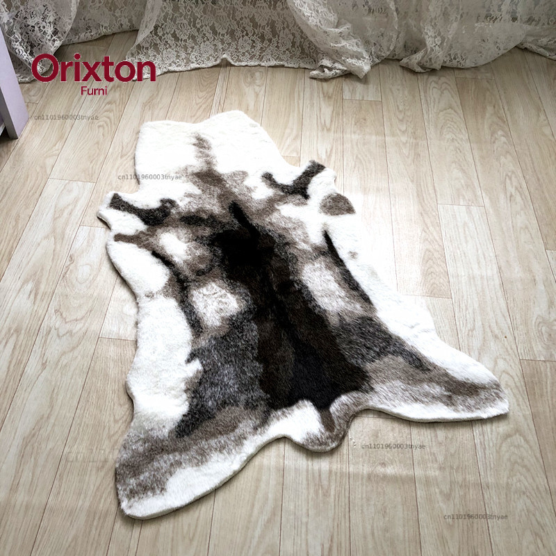 Kaplan Baskılı Halı İnek Leopa - Cowhide Rug Faux incelemesi ve fiyatı