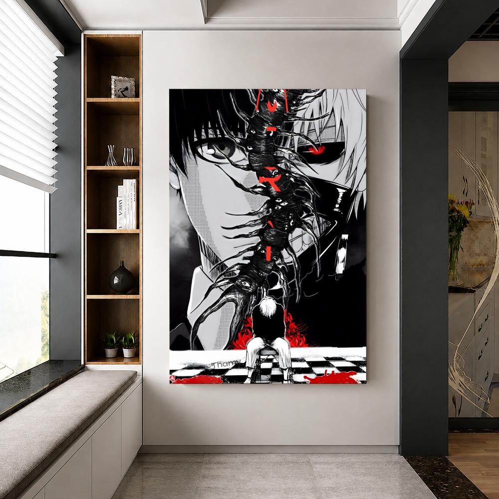 Anime Tokyo Ghoul Ken Kaneki P - Home Decor Tokyo incelemesi ve fiyatı