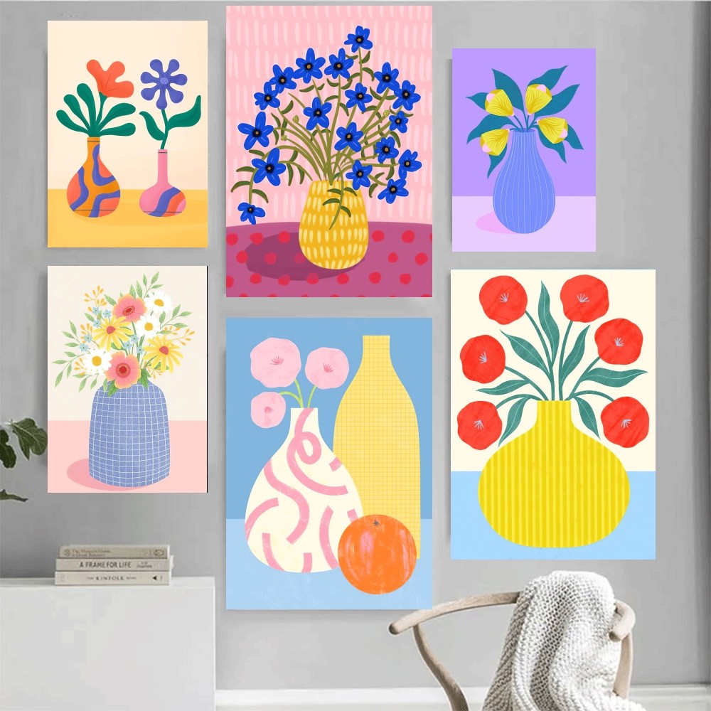 Soyut Vazo Sanat Posteri Ev Of - Home Decor Vase incelemesi ve fiyatı