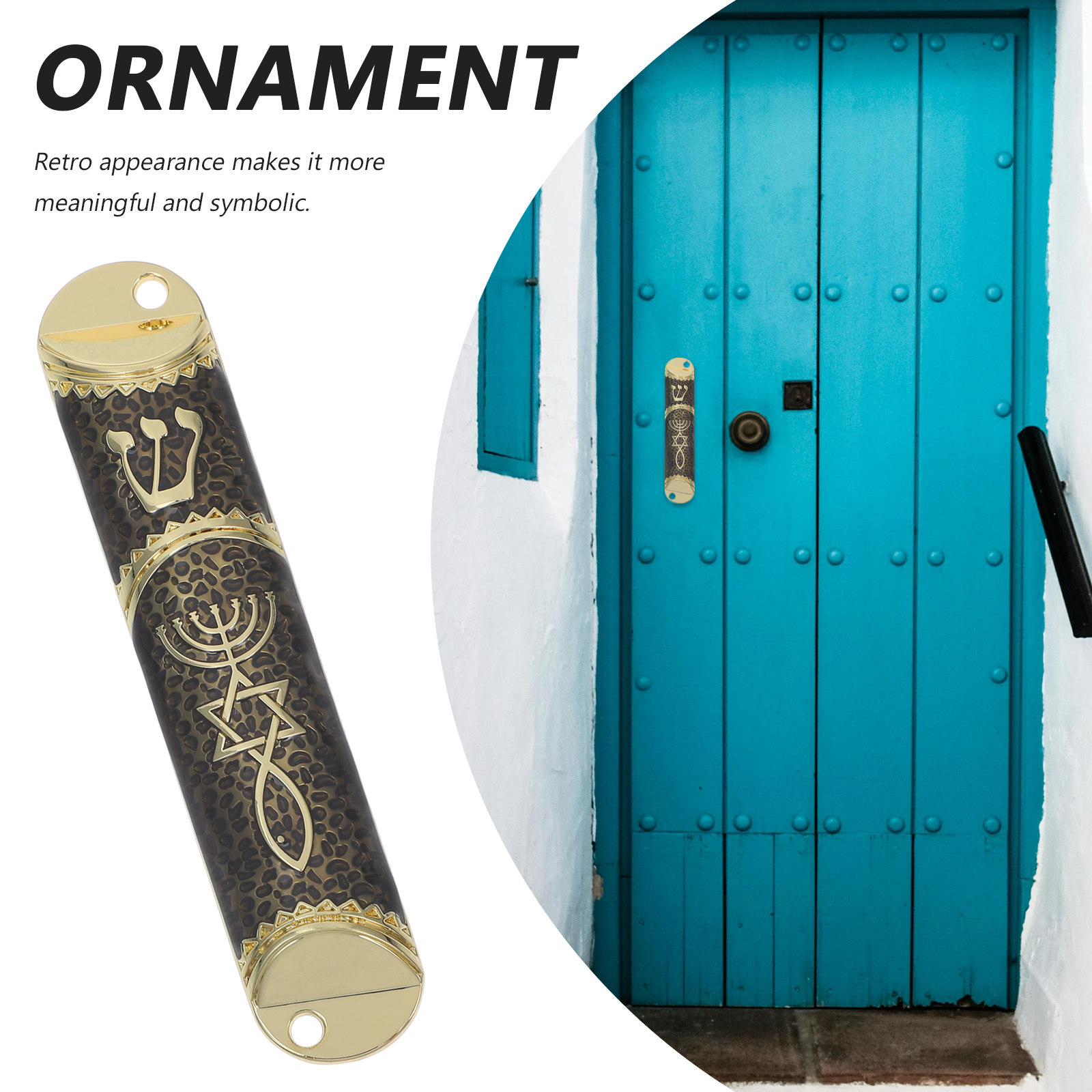 Dini Mezuzah Metal Kapı Dekoru - Home Decor Sofa incelemesi ve fiyatı