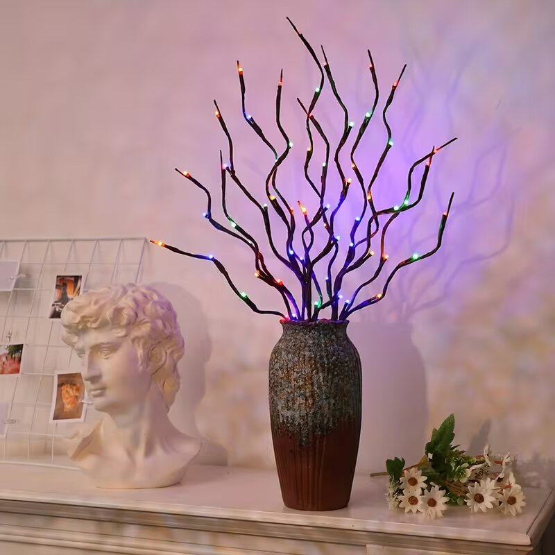 1/2 adet 20LED kiraz çiçeği ağ - Home Decor Vase incelemesi ve fiyatı