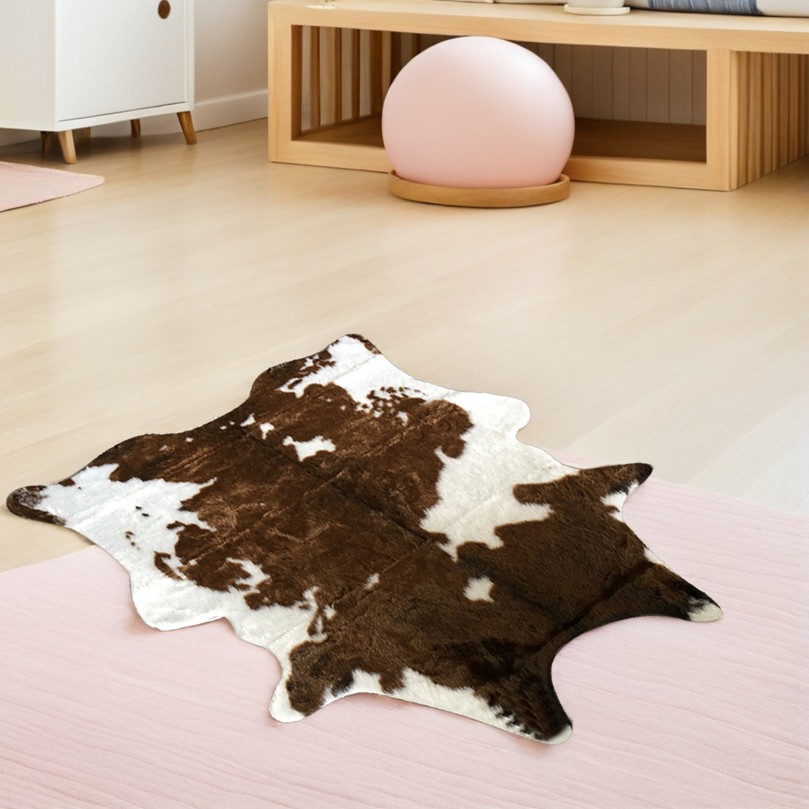 Suni Deri Halı Sığır Derisi Ha - Cowhide Rug Faux incelemesi ve fiyatı