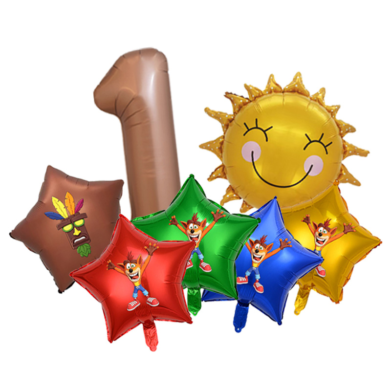 Crash Bandicoot Lateks Balon S - Home Decor Games incelemesi ve fiyatı