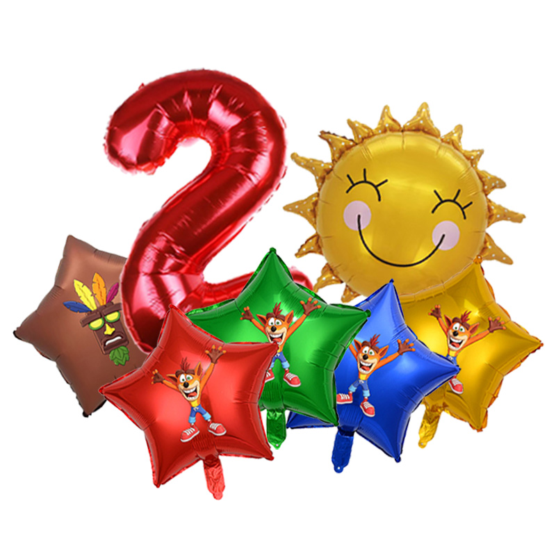 Crash Bandicoot Lateks Balon S - Home Decor Games incelemesi ve fiyatı
