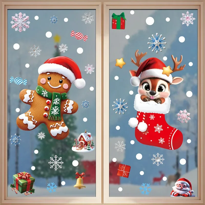 Noel Şenlikli PVC Statik Cam Ç - Home Decor Store incelemesi ve fiyatı