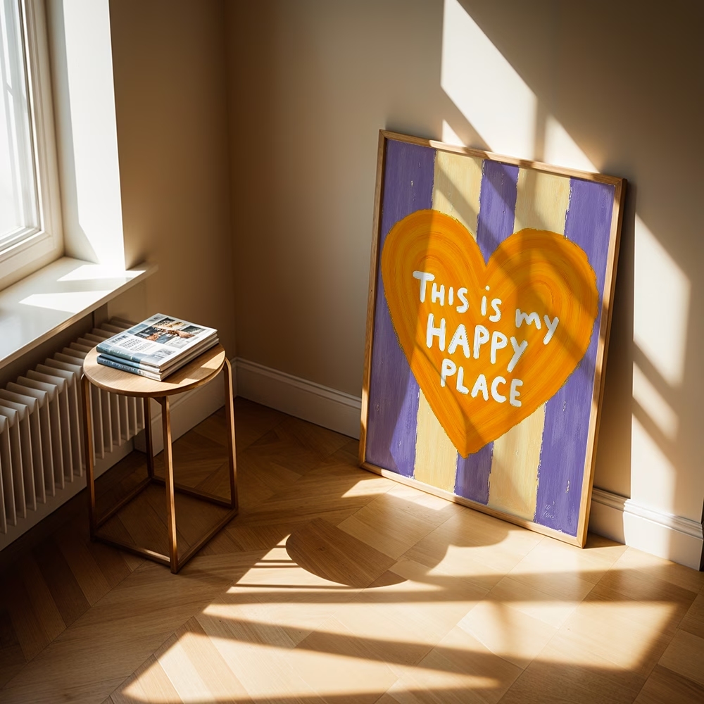 Modern, Retro bu benim mutlu y - Home Decor Foto incelemesi ve fiyatı